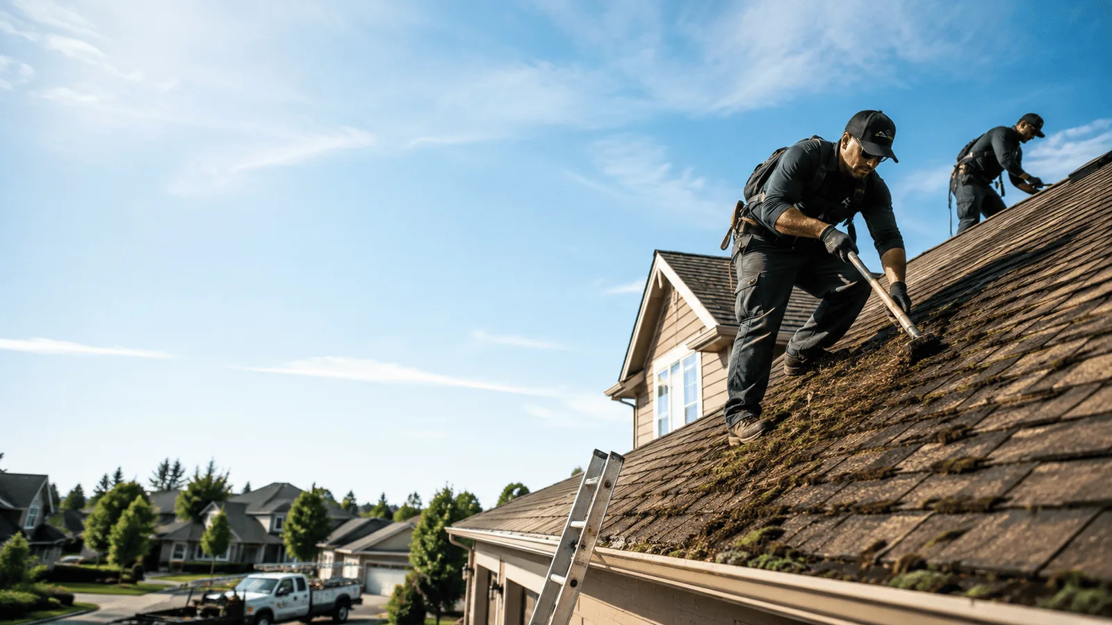 Roof Moss Removal in Reading, KS near me